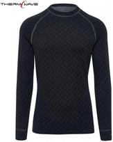 juodi marskiniai vyriski - Thermowave Merino Xtreme Vyriški Termo Apatiniai Marškiniai - 1 nuotrauka