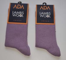 Termo kojinės unisex Ada 464001/6377, violetinės, 2 poros