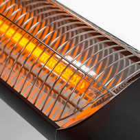 sildytuvas - Veito BLADE S (sidabrinis, 2500W) - 4 nuotrauka