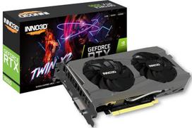 vaizdo plokstes rtx 3050 - Inno3D GeForce RTX 3050 Twin X2 (N30502-08D6-1711VA41) - 1 nuotrauka