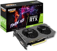 vaizdo plokstes rtx 3050 - Inno3D GeForce RTX 3050 Twin X2 (N30502-08D6-1711VA41) - 2 nuotrauka