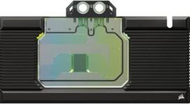 4080 - Vandens blokas Corsair Hydro X Series XG7 RGB 4080 Suprim/Trio, 1.64 g, skaidri/sidabro/juoda - 1 nuotrauka