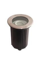 Įleidžiamas lauko grindų šviestuvas Su-Ma Mix 5725 C, 50W, GU10, IP67, nerūdijančiojo plieno, 15 cm x 17.5 cm