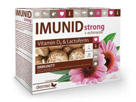 Imunid Strong+Ežiuolė maisto papildas imunitetui, 30 tablečių