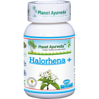 kapsules - Planet Ayurveda Halorhena, 60 kapsulių - 2 nuotrauka