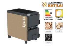 kieto kuro katilas virykle - Kieto kuro katilas-viryklė, AKT Ignis D, 15 kW - 1 nuotrauka