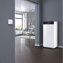 Dujinis kondensacinis katilas Viessmann Vitodens 111-F, 3,2-32,0 kW su integruotu 100 L vandens šildytuvu Z021840