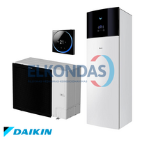 Daikin Altherma 3 šilumos siurblys oras-vanduo EBVH16S23D9W/ERLA14DW1 su 230l vandens talpa