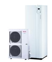 Šilumos siurblys oras/vanduo Šilumos siurblys oras/vanduo Atlantic Alfea Excellia Hybrid Duo Gas TRI 11 (024200, 700176)