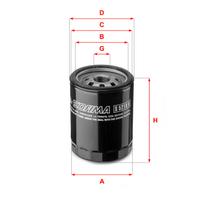 Alyvos filtras SOFIMA S5210R