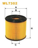 Alyvos filtras WIX FILTERS WL7302