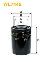 Alyvos filtras WIX FILTERS WL7445
