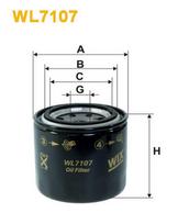Alyvos filtras WIX FILTERS WL7107