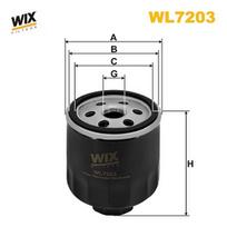 Alyvos filtras WIX FILTERS WL7203