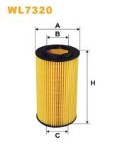 Alyvos filtras WIX FILTERS WL7320