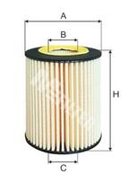 Alyvos filtras MFILTER TE 4030