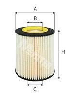 Alyvos filtras MFILTER TE 647