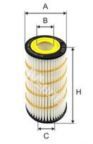 Alyvos filtras MFILTER TE 620