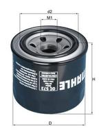Alyvos filtras MAHLE ORIGINAL OC 573