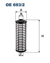 Alyvos filtras FILTRON OE 693/2