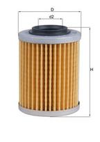 Alyvos filtras MAHLE ORIGINAL OX 970