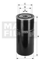 Alyvos filtras MANN-FILTER WD 962/21