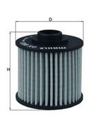 Alyvos filtras MAHLE ORIGINAL OX 803