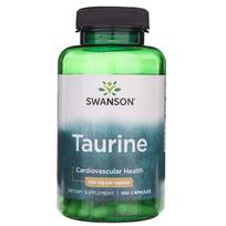 swanss - Swanson Taurinas 500 mg - 100 kapsulių - 1 nuotrauka
