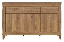 Komoda Bergen, ruda, 156 cm x 47 cm x 98 cm