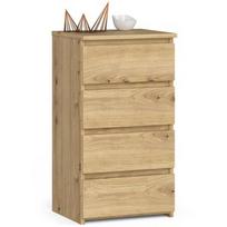 komoda akord - Komoda Akord CL4, ąžuolo, 40 cm x 35 cm x 74 cm - 1 nuotrauka