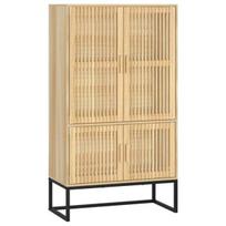 vidaXL Komoda, 70x35x125cm, apdirbta mediena