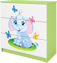 Žalia Komoda babydreams drambliukas