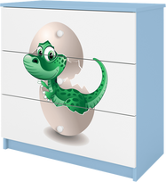 Mėlyna Komoda babydreams dino