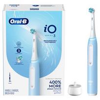 elektrinis dantu sepetelis oral b io series 3 - Oral-B iO Series 3, šviesiai mėlynas - 1 nuotrauka