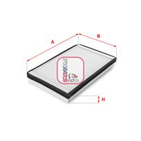 Salono filtras SOFIMA S3033C