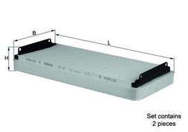Salono filtras KNECHT LA 47/S