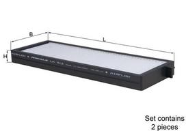 Salono filtras KNECHT LA 912/S