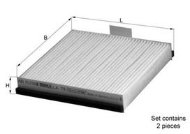 Salono filtras KNECHT LA 76/S