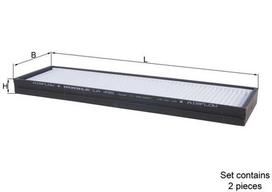 Salono filtras KNECHT LA 495/S
