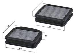 Salono filtras KNECHT LKK 72/S