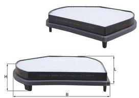 Salono filtras KNECHT LA 37/1
