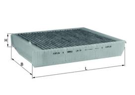 Salono filtras KNECHT LAK 54