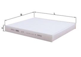 Salono filtras KNECHT LA 74