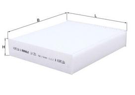 Salono filtras KNECHT LA 251
