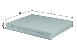 Salono filtras KNECHT LA 153