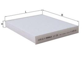 Salono filtras KNECHT LA 1226