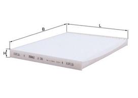 Salono filtras KNECHT LA 396
