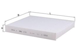 Salono filtras KNECHT LA 120
