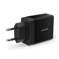 Anker, USB/AC, juoda, 24 W