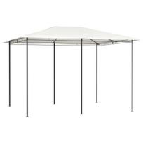 Pavėsinė, kreminės spalvos, 3x4x2,6m, 160g/m²